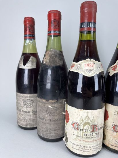 **CORTON-BRESSANDES. GC.
Domaine P. Dubreuil-Fontaine.
1987....