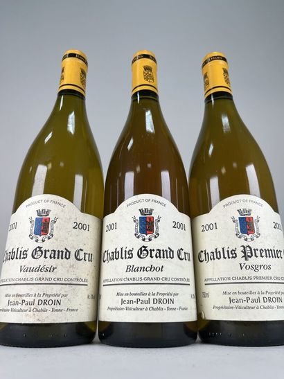 **CHABLIS. GC.
Jean-Paul Droin.
Vaudésir....
