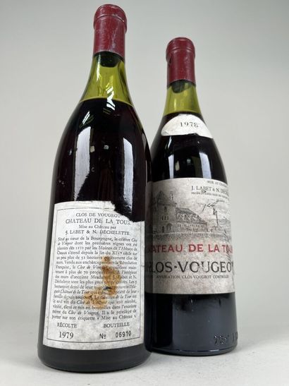 **CLOS VOUGEOT. GC.
Château de la Tour.
1979....