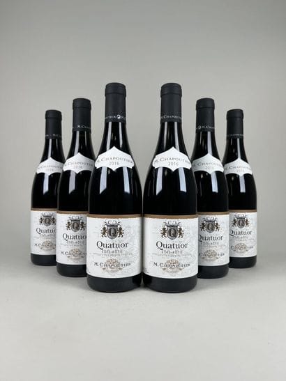 CÔTE-RÔTIE.
M. Chapoutier.
Quatuor. 2016....