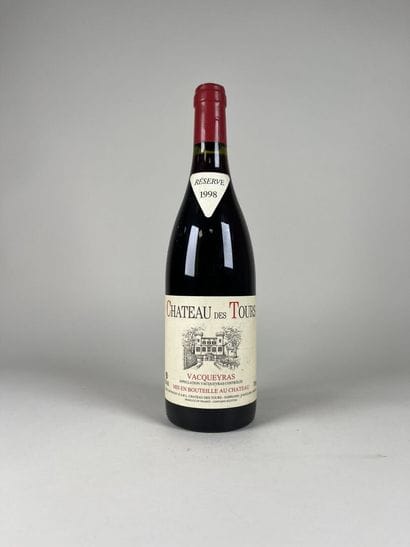 VACQUEYRAS.
Château des Tours.
Réserve. 1998....