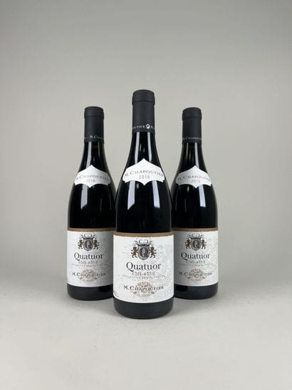 CÔTE-RÔTIE.
M. Chapoutier.
Quatuor. 2016....