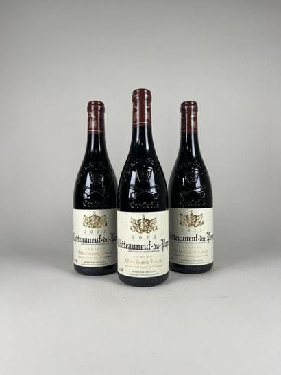 **CHÂTEAUNEUF-DU-PAPE.
Mas Saint-Louis. 2022....
