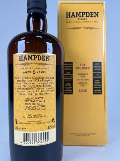 RHUM VIEUX.
Hampden Estate.
The Younger -...
