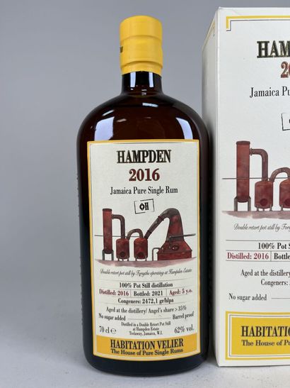 RHUM VIEUX.
Hampden - Habitation Velier.
Mark...