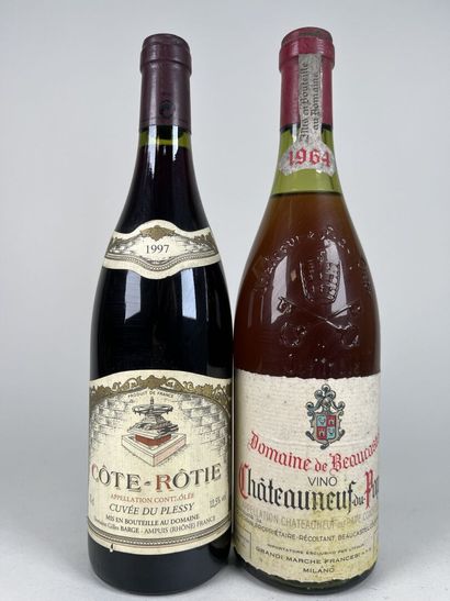**CHÂTEAUNEUF-DU-PAPE.
Domaine de Beaucastel.
Rouge....