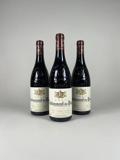 **CHÂTEAUNEUF-DU-PAPE.
Mas Saint-Louis. 2022....