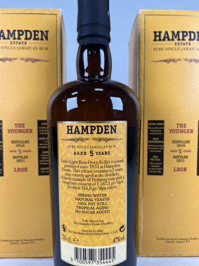 RHUM VIEUX.
Hampden Estate.
The Younger -...