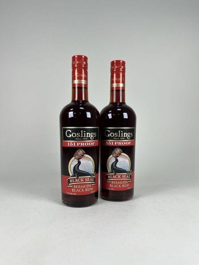 RHUM VIEUX.
Goslings.
Black Seal 151 Proof.
75.5%....