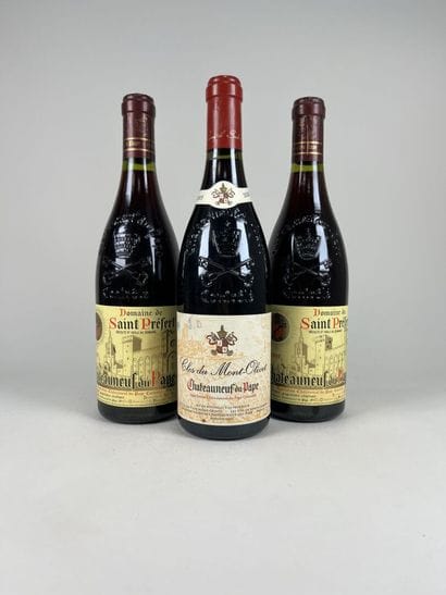 CHÂTEAUNEUF-DU-PAPE.
Domaine de Saint Préfert.
1990....