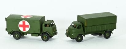 DINKY TOYS Anglais, militaires.
2 modèles...