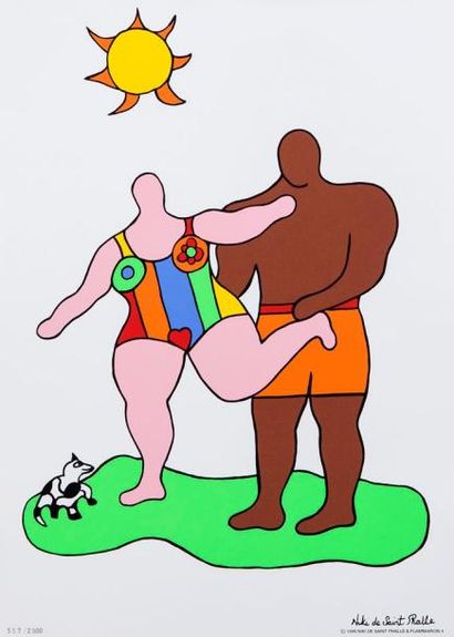 Niki
SAINT PHALLE de Baigneurs Sérigraphie...