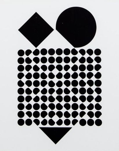 VASARELY Victor
CASSIOPEE Offset sur papier...