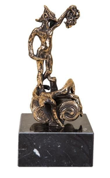 Salvador DALI
Persée Sculpture bronze, Cire...