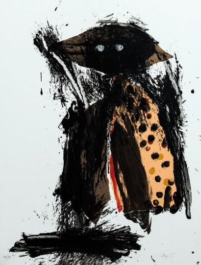 VANDERCAM Serge
Personnage Lithographie Sur...