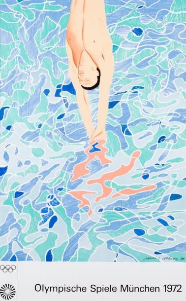 David HOCKNEY
Affiche des Jeux Olympiques...