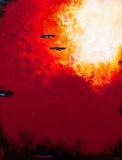 MONJAL Sarra
Sans titre n°168 Acrylique sur...