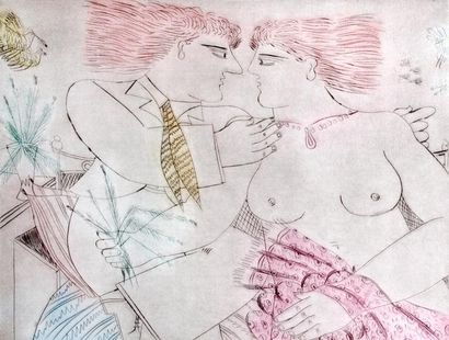 Fassianos Alecos
Couple Gravure Pointe sèche...