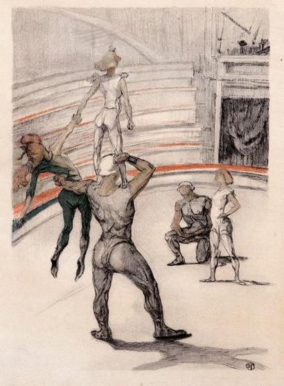 TOULOUSE-LAUTREC (d'après)
Le cirque, les...