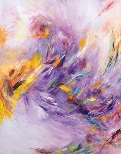 ATTARD Evelyne
Nébuleuse 1 Acrylique sur...