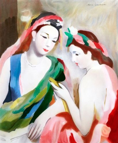 Marie LAURENCIN (1883-1956)
Confidence Lithographie...