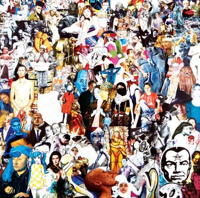 BOCÉNO Cécile (Née en 1970)
La foule Collage...