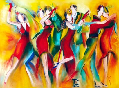 CHRISTINA (Née en 1961)
Opéra libertin Pastel...