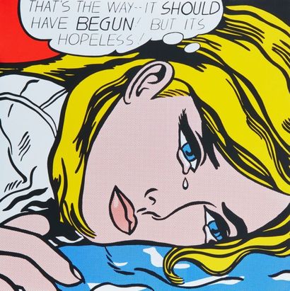 LICHTENSTEIN Roy (1923-1997) d'après
Hopeless...