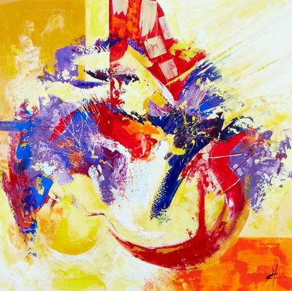 MENOU Claudine (Née en 1943)
Isis Acrylique...