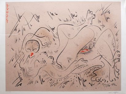 Masson André
Couple surréaliste Lithographie...