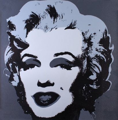 Andy Warhol
Marylin Screenprint gris et noir...