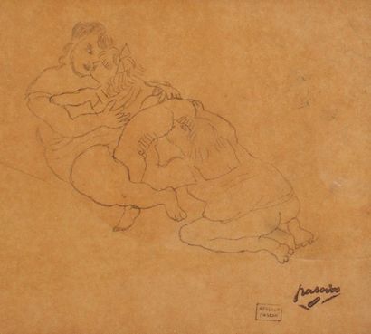 Pascin Jules
Moment d'intimité Dessin à la...