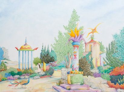 François F.
Un chemin du Luberon Aquarelle...