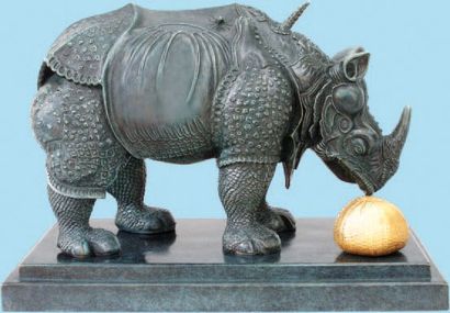 Dali Salvador
Le Rhinocéros habillé en dentelle...