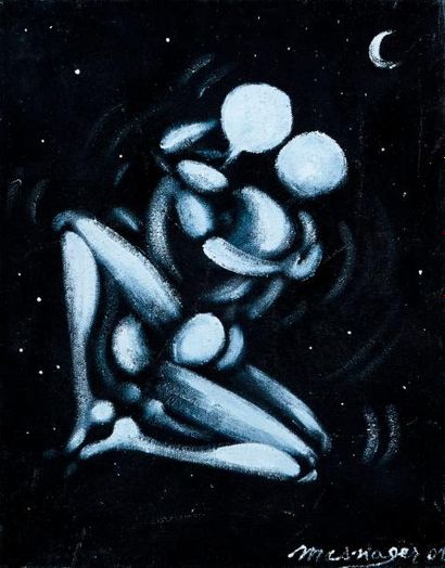 MESNAGER Jérôme 

(1961)

Histoire d'amour

Acrylique...