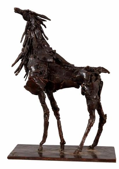 SIGNORI Ilio 

(1929)

Cheval mythique

Sculpture...