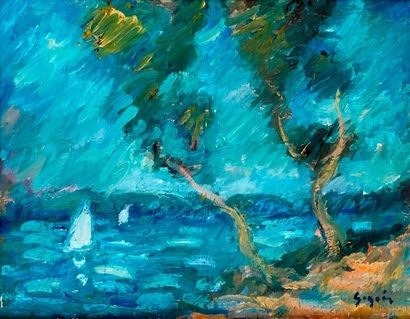 GOGOIS Pierre 

(1935)

Paysage 

Huile sur...