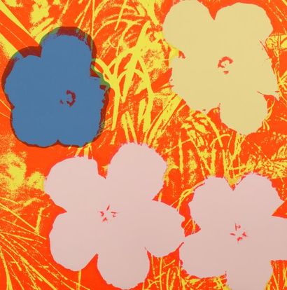WARHOL Andy (d'après)

(1928-1987)

Flowers

Sérigraphie...