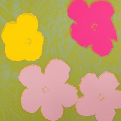 WARHOL Andy (d'après)

(1928-1987)

Flowers

Sérigraphie...