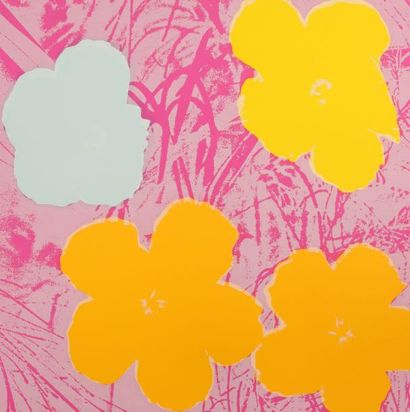 WARHOL Andy (d'après)

(1928-1987)

Flowers

Sérigraphie...