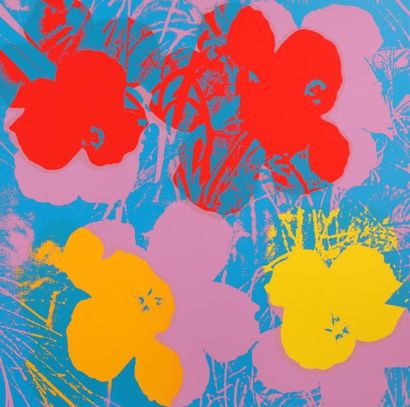 WARHOL Andy (d'après)

(1928-1987)

Flowers

Sérigraphie...