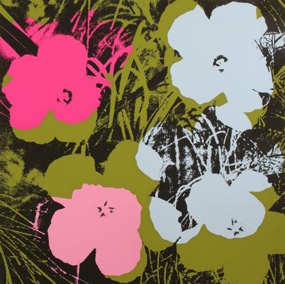 WARHOL Andy (d'après)

(1928-1987)

Flowers

Sérigraphie...