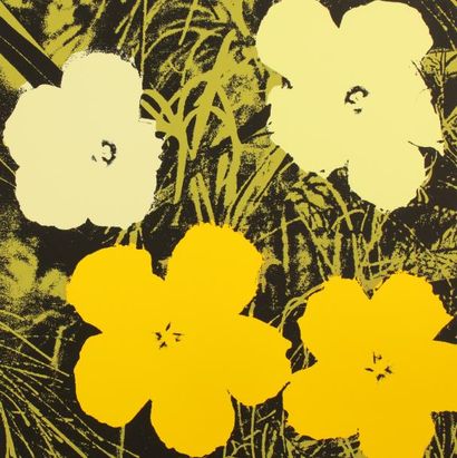 WARHOL Andy (d'après)

(1928-1987)

Flowers

Sérigraphie...