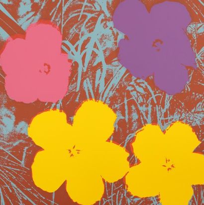 WARHOL Andy (d'après)

(1928-1987)

Flowers

Sérigraphie...