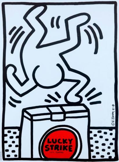HARING Keith (d'après)

(1958-1990)

Lucky...