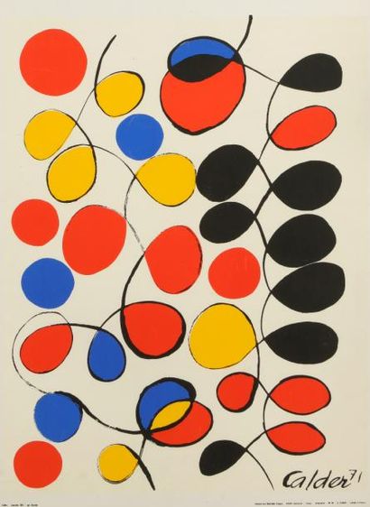 CALDER Alexander (d'après)

(1898-1976)

Affiche...
