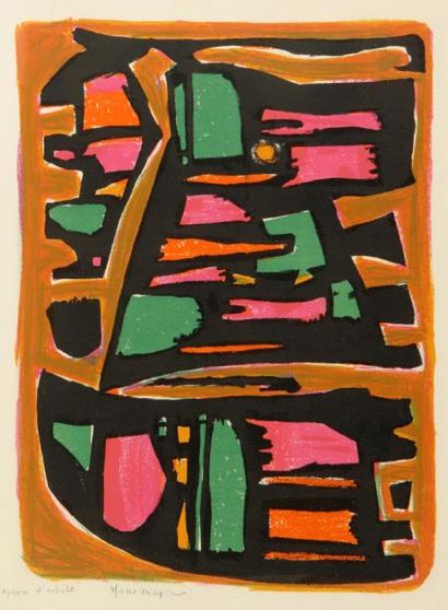 MANESSIER Alfred

(1911-1993)

Composition

Lithographie...