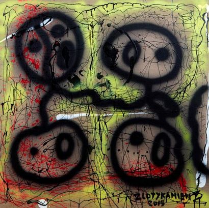 ZLOTYKAMIEN Gérard 

(1940) 

Ephémère

Acrylique...