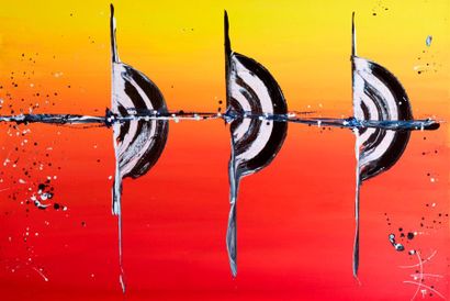 DEL DIN Edith

(1958)

Chrisalides

Acrylique...