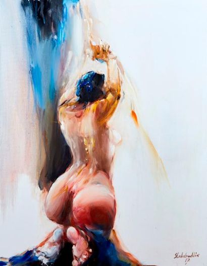 SHAHABUDDIN

(1950)

Bain rituel III

Huile...